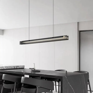 KUGE Minimalist Linear LED Ceiling Light – view 2