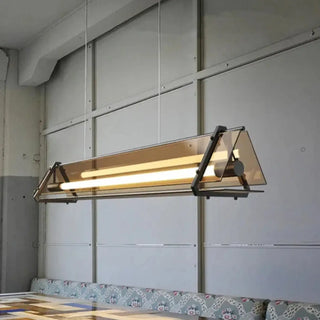 LUNIA Long Industrial Integrated Ceiling Light – view 6