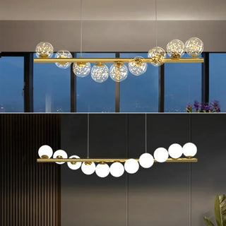 LUMA 9-Ball LED Dining Room Ceiling Light – view 4