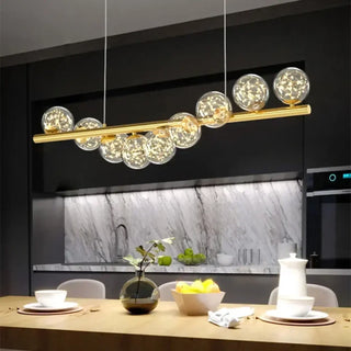LUMA 9-Ball LED Dining Room Ceiling Light – view 3
