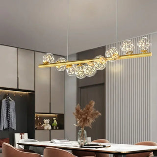 LUMA 9-Ball LED Dining Room Ceiling Light – view 2