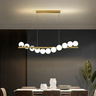LUMA 9-Ball LED Dining Room Ceiling Light – view 1