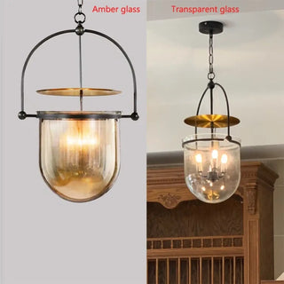 ANTIQUE Old Model Lantern Ceiling Light – view 4