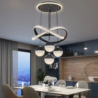 RELA Interlaced Rings Ceiling Light – view 2