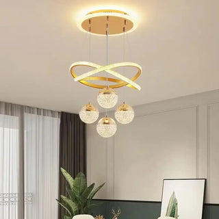 RELA Interlaced Rings Ceiling Light – view 5