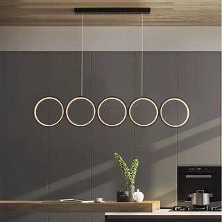 MINIA Minimalist Elegant Ring Ceiling Light – view 1