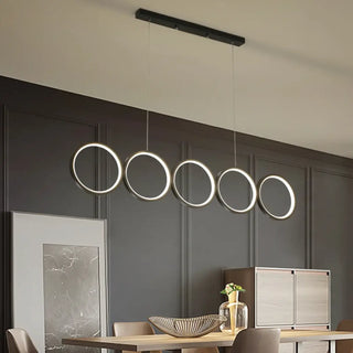 MINIA Minimalist Elegant Ring Ceiling Light – view 5