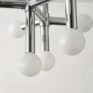 ARGE Silver 13-Bulb White Incandescent Ceiling Light – view 2