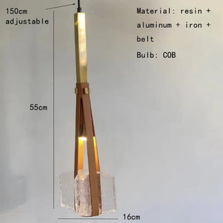 Suspension Art Déco Dorée – Luminaire Suspendu Élégant en Verre avec Diffusion Douce