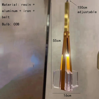 Suspension Art Déco Dorée – Luminaire Suspendu Élégant en Verre avec Diffusion Douce