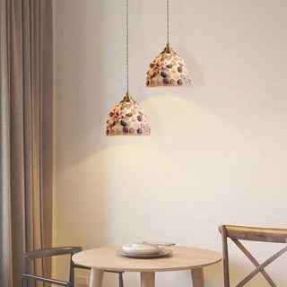 COLIA Art Deco Ornate Shell Ceiling Light – view 1