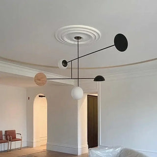 MOGEO Artistic Aerial Geometric Form Ceiling Light – view 1