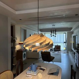 DUROTOP Artistic Natural Wood Ceiling Light – view 5