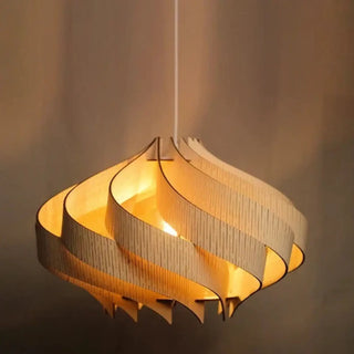 DUROTOP Artistic Natural Wood Ceiling Light – view 2