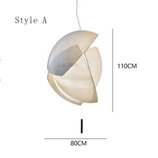 BLANCHA Artistic Geometric Shape Ceiling Light – view 4