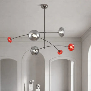 ARTIME Artistic Metallic Colored Glass Ceiling Light – view 2