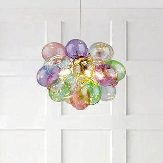 PIROU Artistic Colored Glass Ceiling Light – view 1
