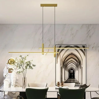 PEND Grid Patterned LED Bars Nordic Pendant – view 3