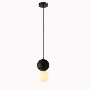 DOUFITE Elegant Round Concrete Ceiling Light – view 6