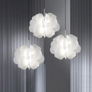 KALIREN White Ceramic Design Ceiling Light – view 1