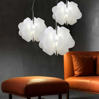 KALIREN White Ceramic Design Ceiling Light – view 4