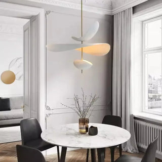 FINALA White Contemporary Design Ceiling Light – view 2