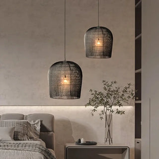 FILIN White Woven Thread Ceiling Light – view 3