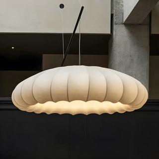 PUMPIR White Pumpkin Shape Ceiling Light – view 3