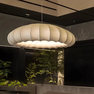 PUMPIR White Pumpkin Shape Ceiling Light – view 2