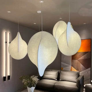 LAJA White Japanese Lantern Ceiling Light – view 3