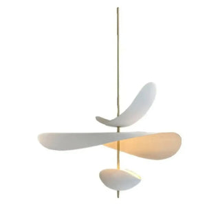 PALOME White Petal Shape Modern Pendant – view 5