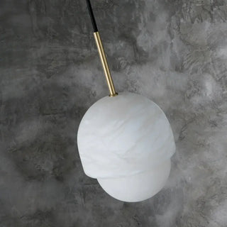 MARBLANC Modern White Marble Ceiling Light – view 5