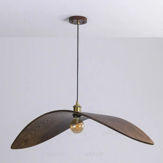 DENONY Wood Ceiling Light with Elegant Shade – view 7