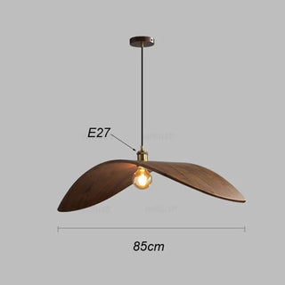 DENONY Wood Ceiling Light with Elegant Shade – view 10