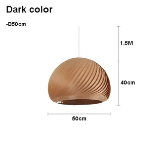 COSITA Wooden Cozy Ambiance Ceiling Light – view 4
