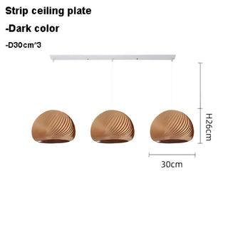 COSITA Wooden Cozy Ambiance Ceiling Light – view 8