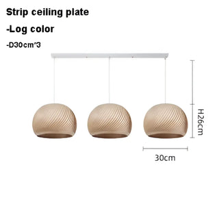 COSITA Wooden Cozy Ambiance Ceiling Light – view 13