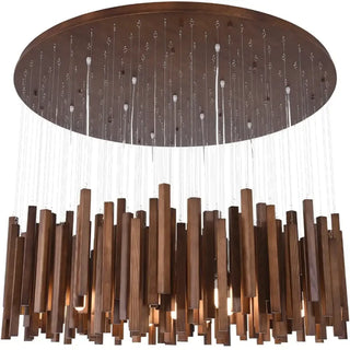 LIERSA Contemporary Wood Ceiling Light – view 5