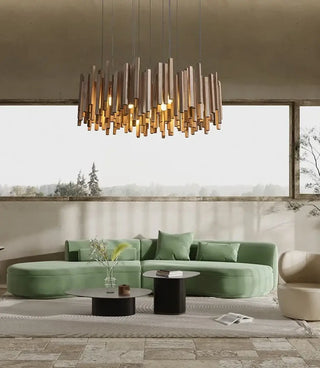 LIERSA Contemporary Wood Ceiling Light – view 4