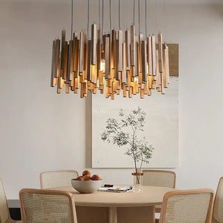 LIERSA Contemporary Wood Ceiling Light – view 3