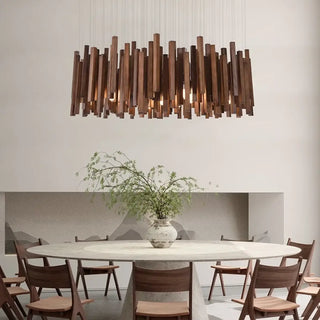 LIERSA Contemporary Wood Ceiling Light – view 1