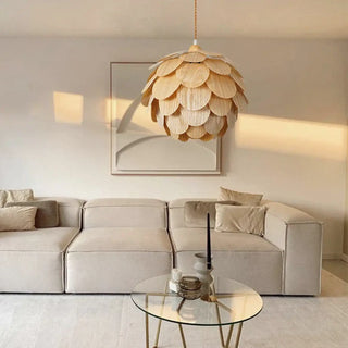 DOIRUTYS Organic Design Wood Ceiling Light – view 5