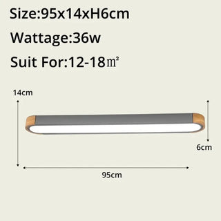 Contemporary Ceiling Light – Organic Wood & Glass Designer Fixture for Living Room