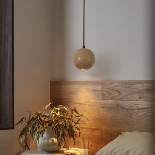 JIANHY Beige Stone Ball Ceiling Light – view 2