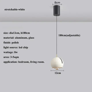 BAOLI Mirror Glass Ball Effect Contemporary Ceiling Light – view 17