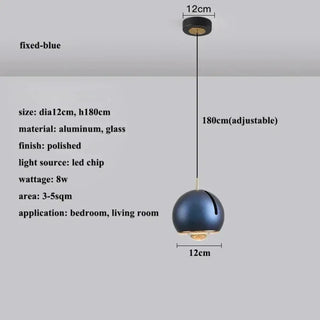 BAOLI Mirror Glass Ball Effect Contemporary Ceiling Light – view 8