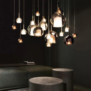 ART Tinted Glass Ball Ceiling Light – view 1