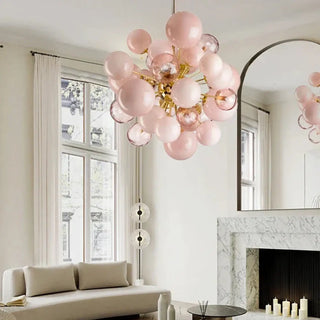 DECORA Decorative Pink Ball Ceiling Light – view 4