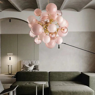 DECORA Decorative Pink Ball Ceiling Light – view 6