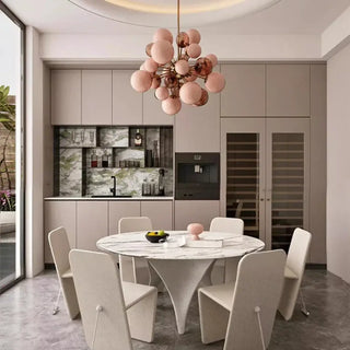 DECORA Decorative Pink Ball Ceiling Light – view 3